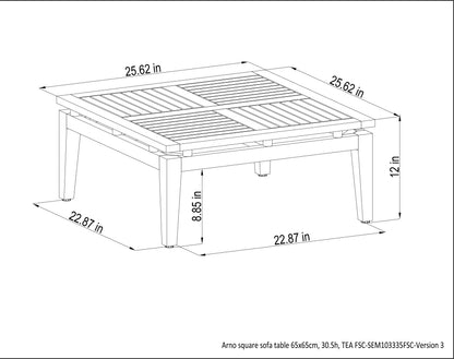 Arno 6pc Corner Set Dark